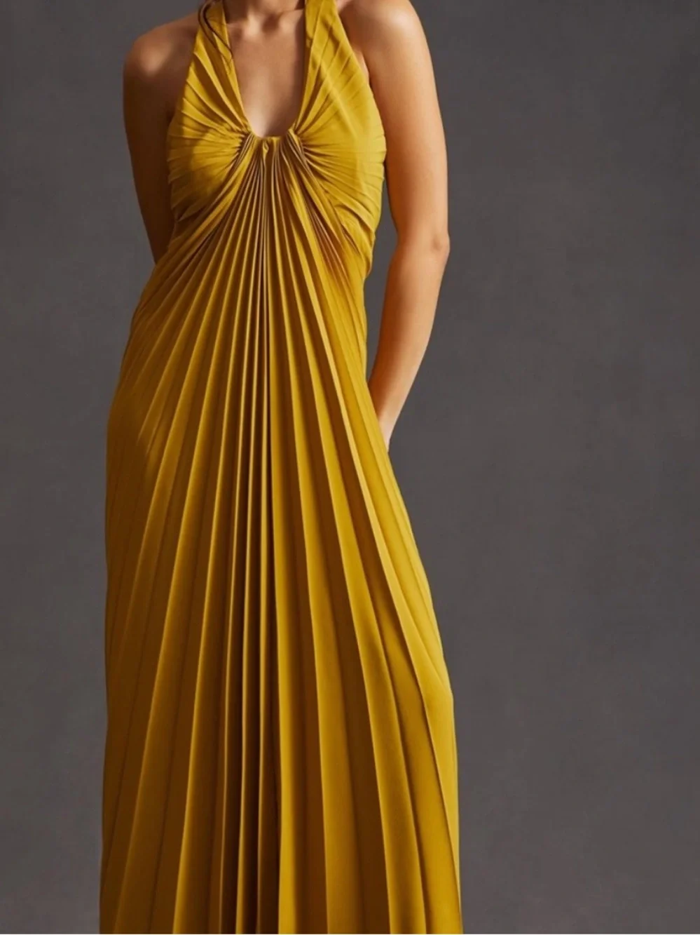 Anthropologie Halter Dress sz 2P Petite - Picture 2 of 12